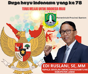 HUT RI 78- kepsek SMKN 2 Rangkas Bitung