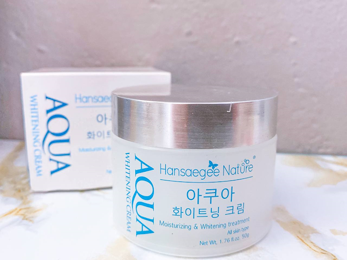 AQUA WHITENING CREAM| ‎MOISTURIZER WATER BASED ‎TERBAIK UNTUK MENGATASI KULIT ‎BERMINYAK