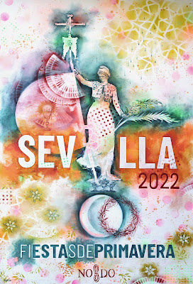 Sevilla - Fiestas de Primavera 2022 - Alegorías - María Tapia