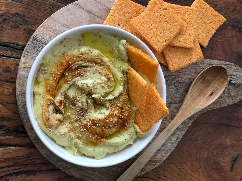 Hummus de aguacate