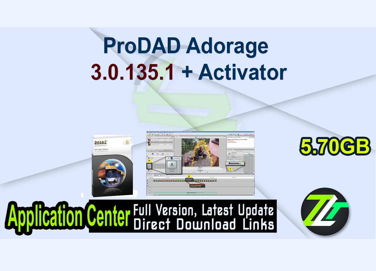 ProDAD Adorage 3.0.135.1 + Activator