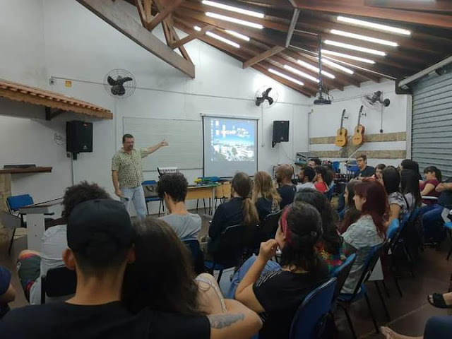 PALESTRA NA FACULDADE DE MÚSICA - UNIFESP (São Paulo-SP)