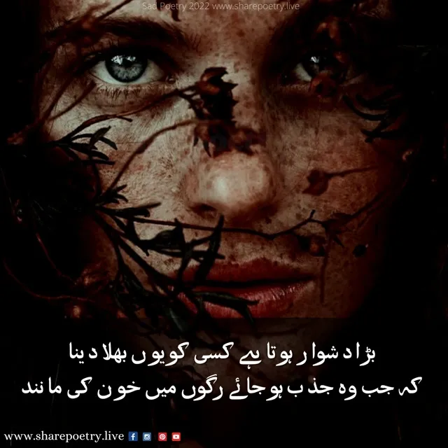 Best 99+ Sad Poetry In Urdu Images Collection for Ibstagram, facebook, whatsapp, status