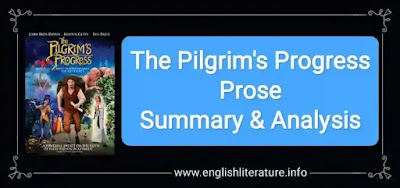 The Pigrim's Progress has the archetypal theme of man's life as a journey, and treats of Chirstian's journey from the city of Destruction to Salvation and Heaven. It is one of the three great allegories of the world's literature. Its popularity is attested by the fact that it has been translated into seventy-five languages and dialects Its realism is its great merit. The houses, the landscape and the people are described realistically. It is allegorical.