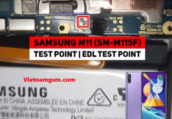 Test Point Samsung Galaxy M11 M115F
