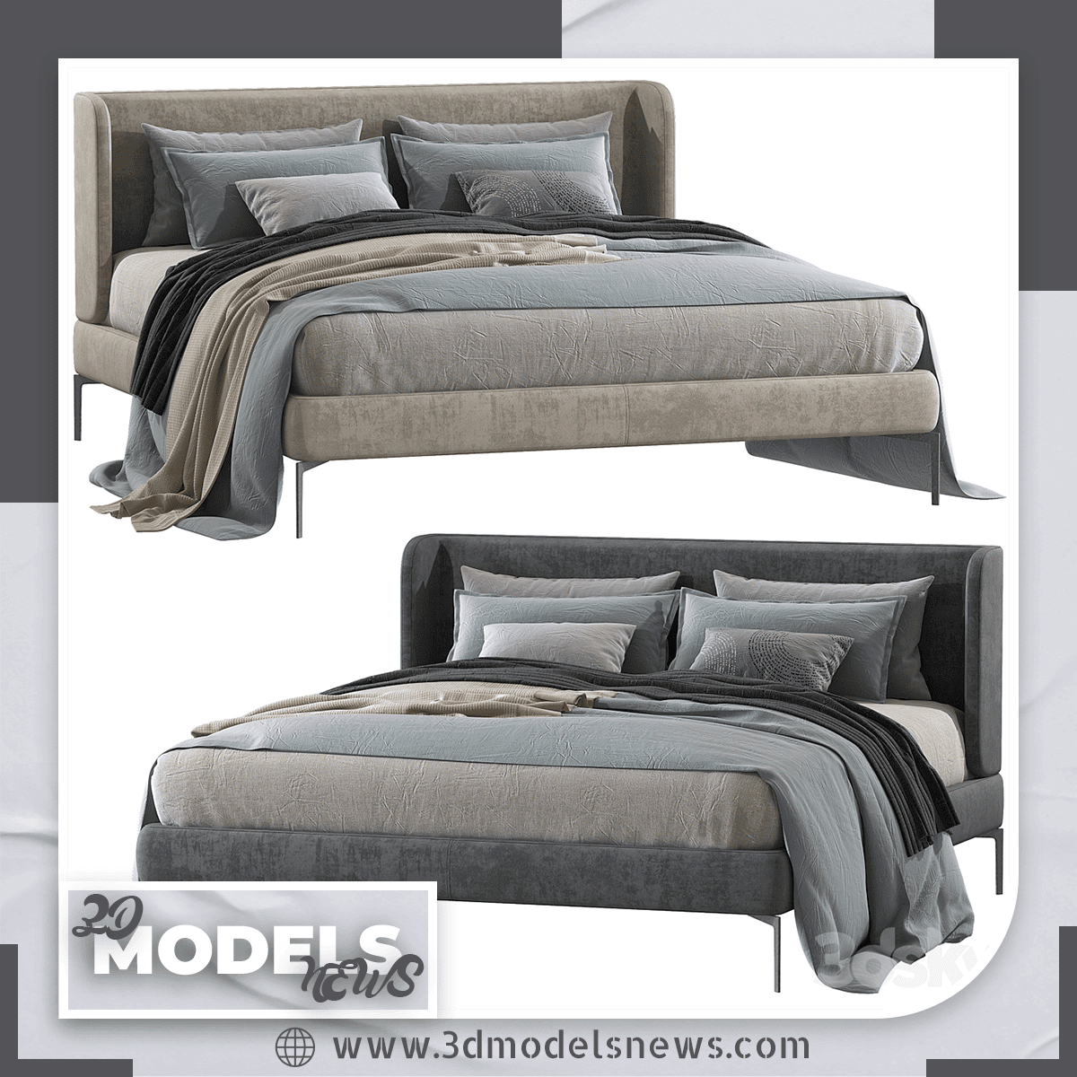 Double Bed Model 82