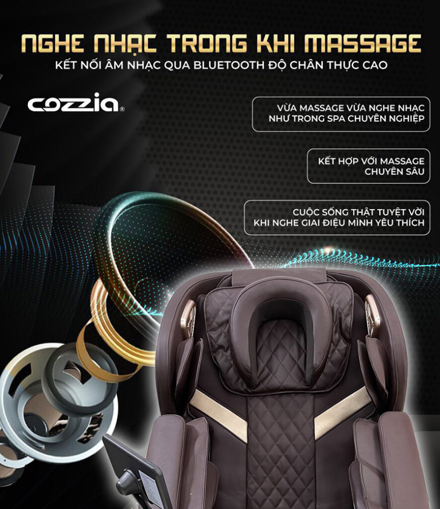 Ghế Massage Cozzia Y301 - ảnh 5