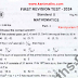 STD - 10 MATHS - EM KANCIPURAM DT FIRST REVISION QUESTION 2024