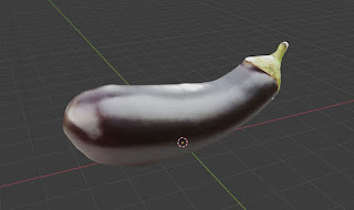 Eggplant brinjal free 3d models blender obj fbx low poly