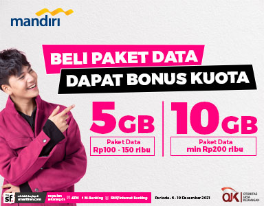 Bonus Kuota Tiap Pembelian Paket Data Smartfren Hingga 5GB & 10 GB (s.d 19 Des 2021)