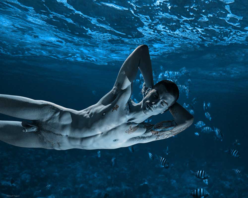 Naked Underwater Sports.