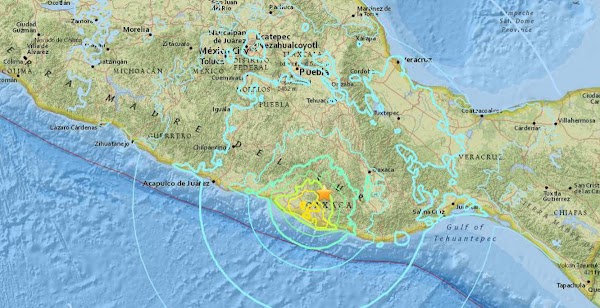 ¿Lo sintieron? Se registro fuerte sismo de magnitud 5.0 en México