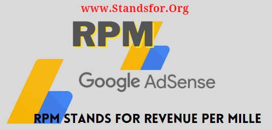 what is rpm? revenue per mille