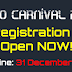 Registration of Robo Carnival 2023 is opened till 31 Decmeber,2022