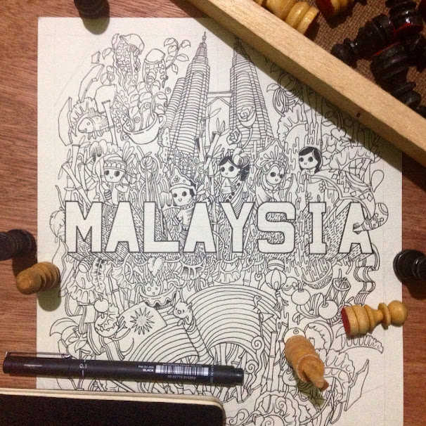 VIRAL ! VIDEO DOODLES RAKYAT MALAYSIA YANG MENAKJUBKAN !