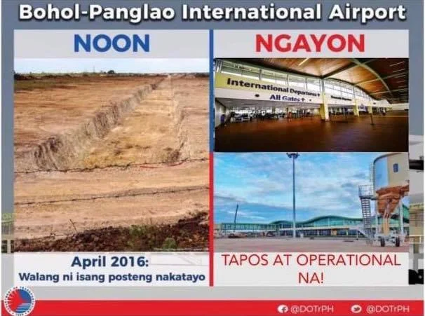 BOHOL-PANGLAO INTERNATIONAL AIRPORT SCREENING AREA PWD ASSISTANCE DOMESTIC DEPARTURE PASSENGER WAITING AREA INFO NOON AT NGAYON