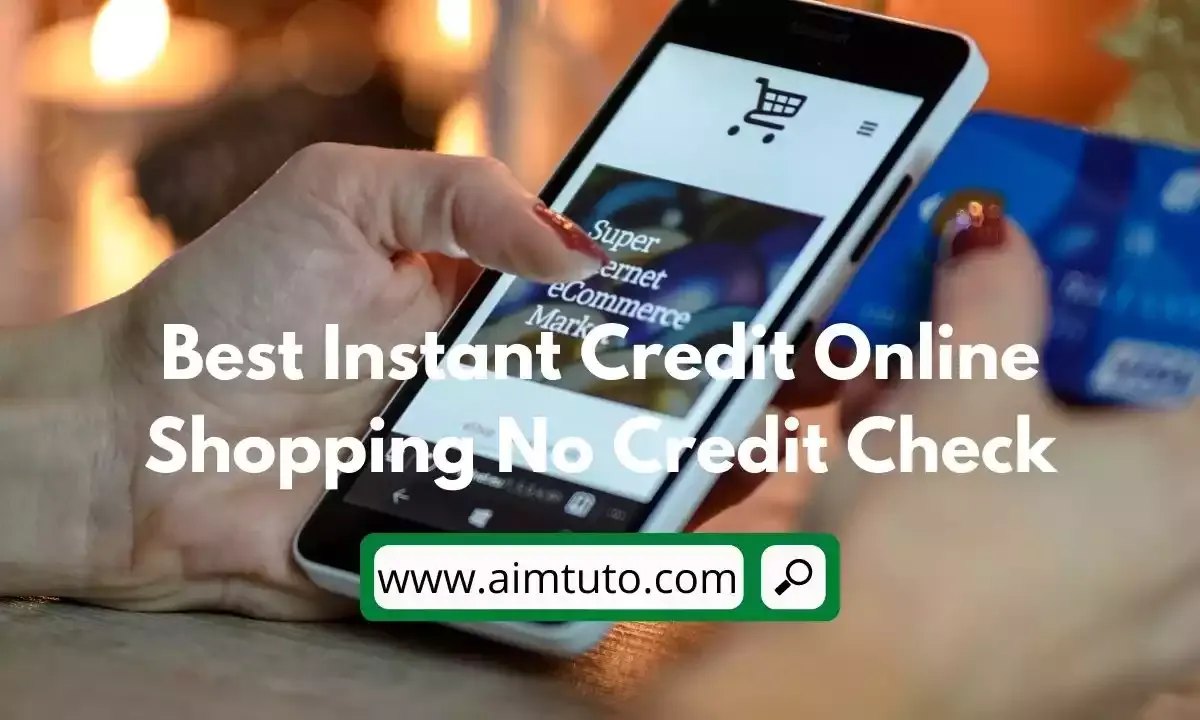 instant credit online shopping no credit check