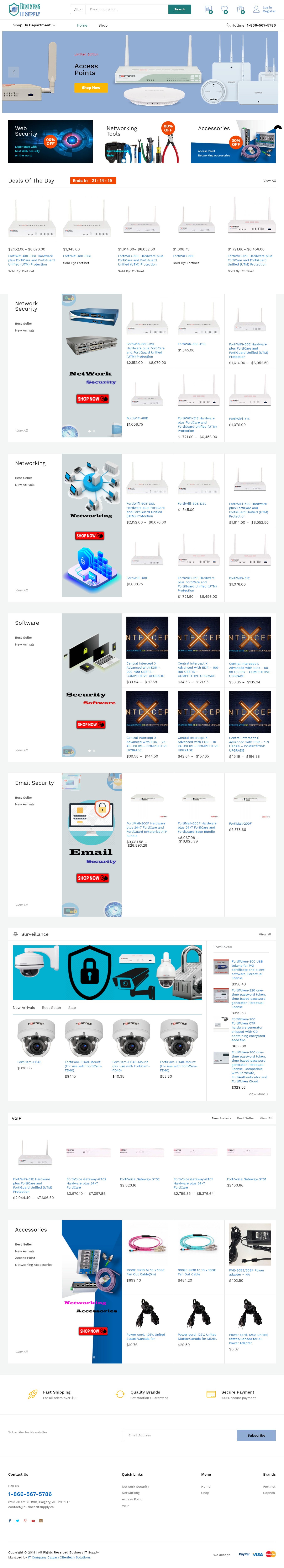 BUSSINESS IT SUPPLY MULVENDOR WEBSITE