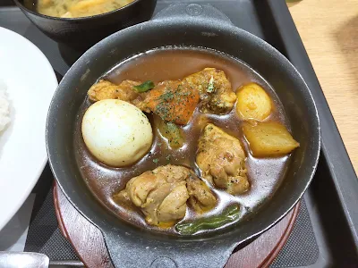 松屋『チキンとごろっと野菜のスープカレー』