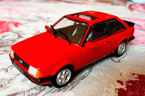 ford escort xr3 1:43, test collection génération gti hachette