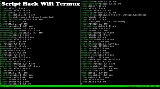 Script Hack Wifi Termux No Root