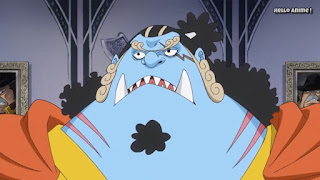 ワンピースアニメ WCI編 831話 ジンベエ | ONE PIECE ホールケーキアイランド編