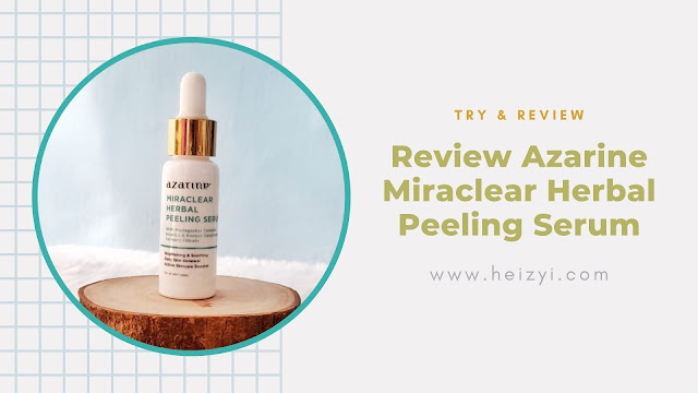review azarine peeling serum