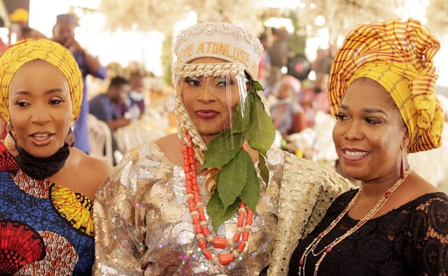 See The Stunning Beauties At Rt. Hon.James & Bukunola Faleke's Chieftaincy Ceremony In LAGOS