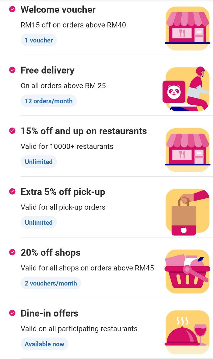 Foodpanda Pro Subscription Benefits and Privileges Free Delivery