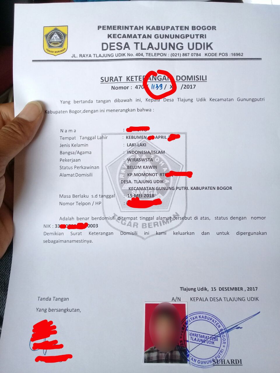 cara mengurus surat domisili