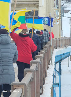 Walks for Ukraine will be at 5 p.m. Wednesdays starting April 9 in Houghton