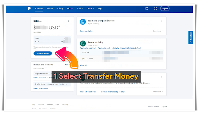 Can you withdraw money from PayPal in Malaysia?