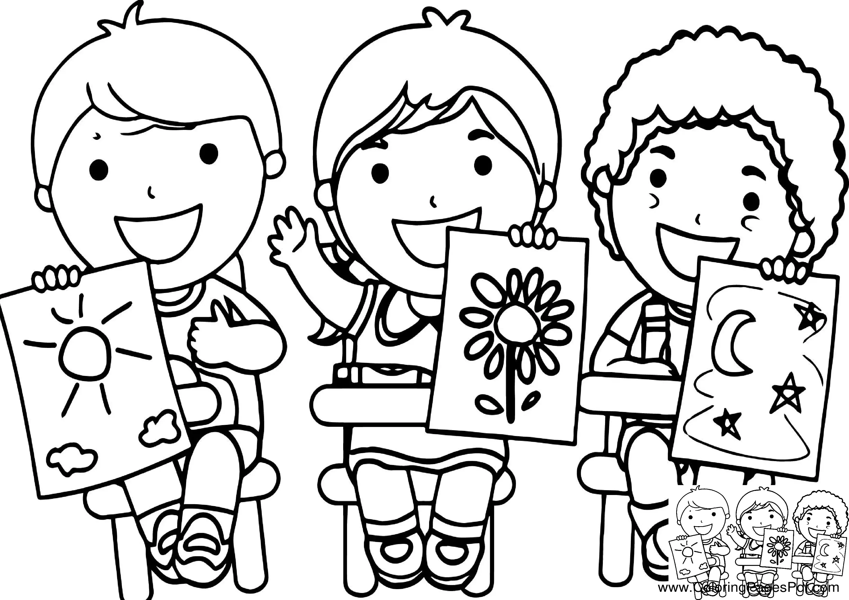 Kids coloring pages pdf