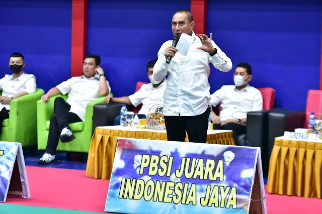 Gubernur Edy Ingatkan Persiapan  Merebut Medali di PON Mendatang