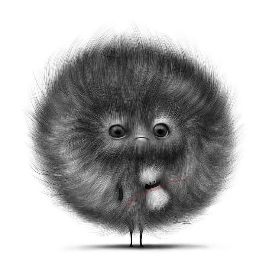 11-Fluff-ball-creature-Peppa-Potter-www-designstack-co