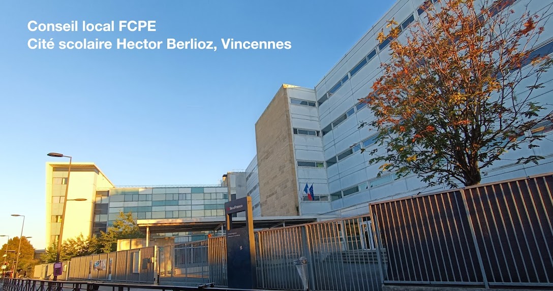 Votre conseil local FCPE - Cité scolaire Hector Berlioz