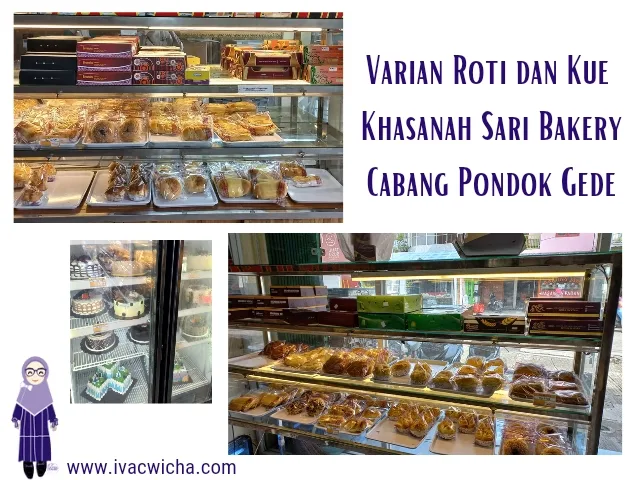 Varian roti khasanah sari bakery