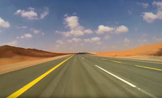 Mobile coverage is fully provided across the Saudi-Oman road