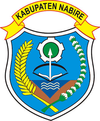 Logo / Lambang Kabupaten Nabire - Latar (Background) Putih & Transparent (PNG)