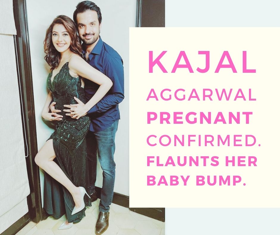 Kajal Aggarwal Confirmed Pregnant and flaunts her baby bump in new pic from Goa