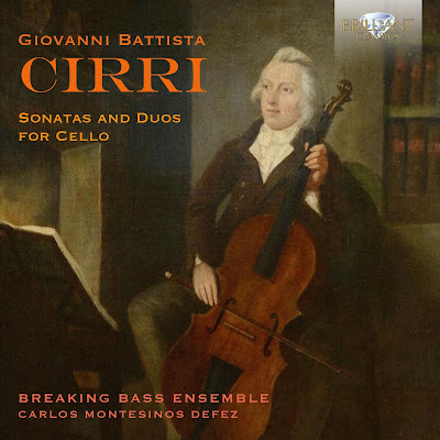 Giovanni Battista Cirri - Sonatas and Duos for Cello (Breaking Bass ...
