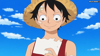 ワンピースアニメ ドレスローザ編 746話 ルフィ ビブルカード Monkey D. Luffy | ONE PIECE Episode 746