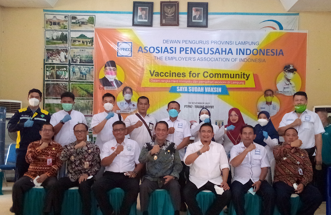 GERAI VAKSIN APINDO  BERSAMA PTPN7 UNIT TUBU 