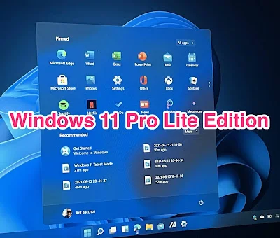 Windows 11 Pro للاجهزة الضعيفة والمتوسطة