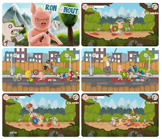 Screenshots of the Iron snout+ apk for Android.