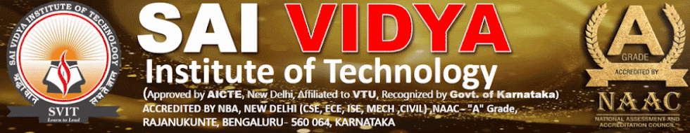 SAI VIDYA INSTITUTE OF TECHNOLOGY   