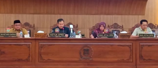 Paripurna, Dengarkan Hasil Reses Anggota DPRD Lubuklinggau