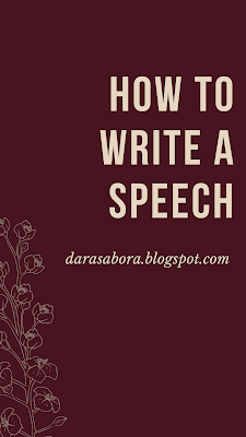 Speech writing