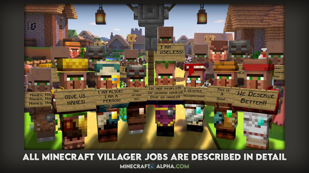 All Minecraft Villager Jobs Are Described In Detail (Top 13 List of 2022)