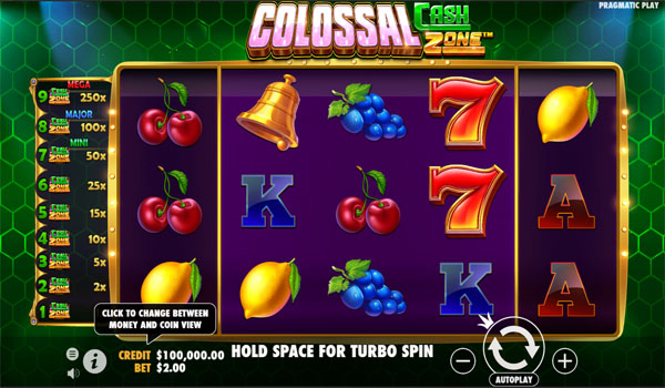 Main Gratis Slot Indonesia - Colossal Cash Zone Pragmatic Play